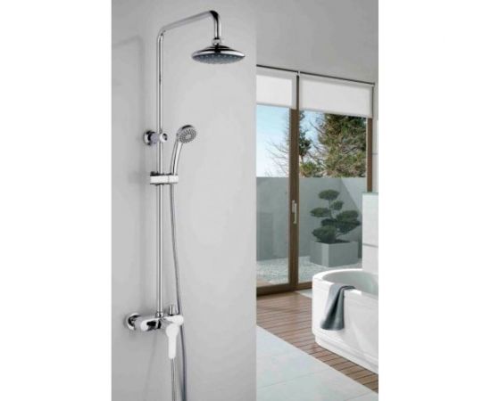 Душевая система LEDEME с тропическим душем, картридж 40 мм L2409 65793 – изображение 3