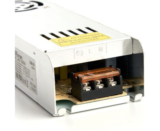 Электронный трансформатор для светодиодной ленты FERON 500W 24V (драйвер), LB019, 48049 – изображение 4