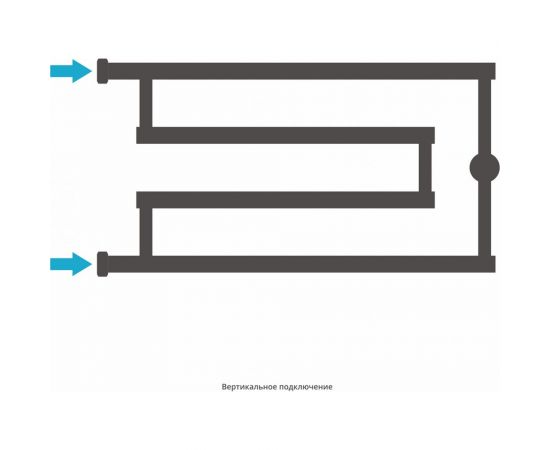 Полотенцесушитель Сунержа ДР High-Tech model G 320х650, без покрытия 00-0051-3265 – изображение 4