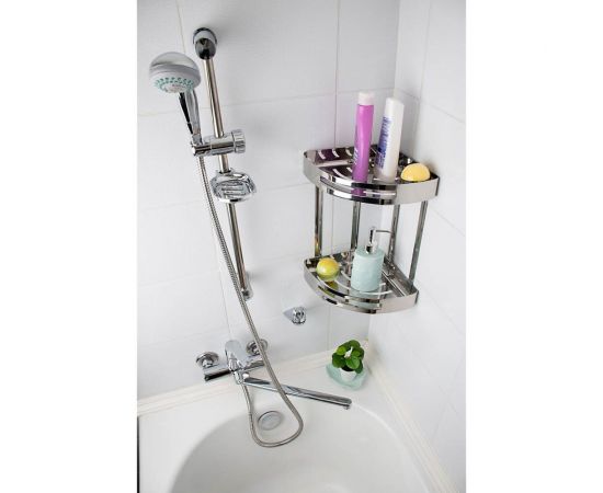 Стойка для душа СоюзКран 60 см., мыльница, хром S04-002 – изображение 6