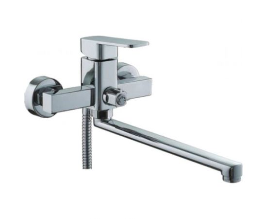 Смеситель для ванны LEDEME картридж диаметр 35 мм, дивертор в корпусе L2233 806185 