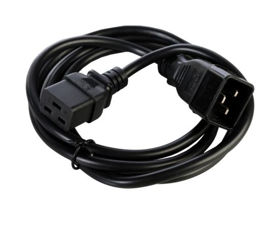 Шнур питания ЦМО с заземлением, длина 3м R-16-Cord-C19-C20-3 