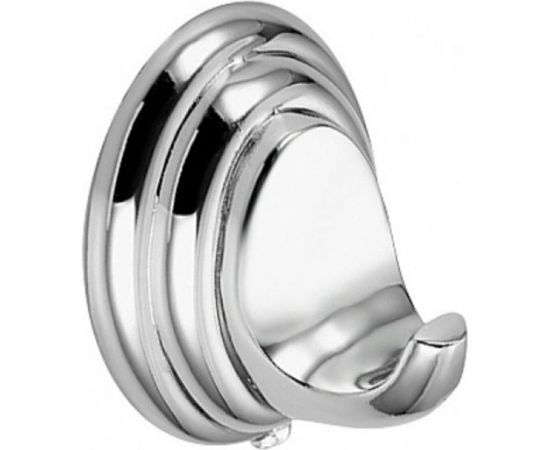 Крючок одинарный настенный металлический хром (281310) mario 22043 