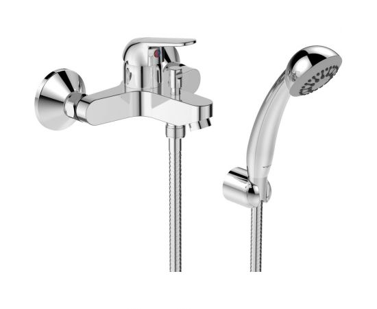 Настенный смеситель для ванны/душа VIDIMA Видима Файн BA388AA 