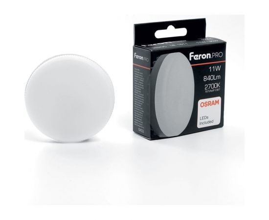 Светодиодная лампа FERON LB-1511 GX53 11W 2700K 38205 