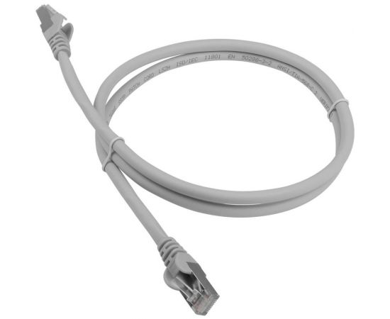 Патч-корд LANMASTER RJ45 - RJ45, 4 пары, FTP, категория 6, 7 м, серый, LSZH, LAN-PC45/S6-7.0-GY 