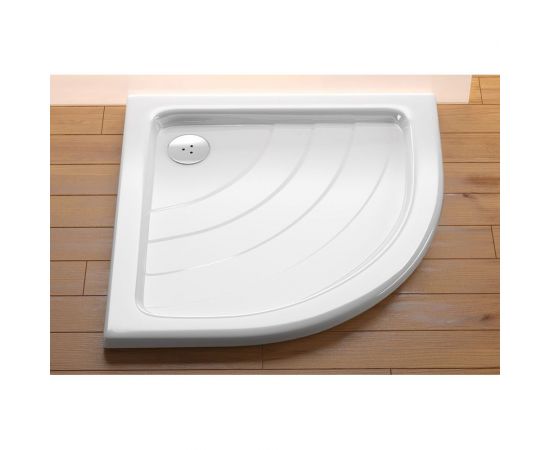 Душевой поддон акриловый четверть круга 80х80 Ravak Ronda-80 см PU A204001120 00000018045 – изображение 2