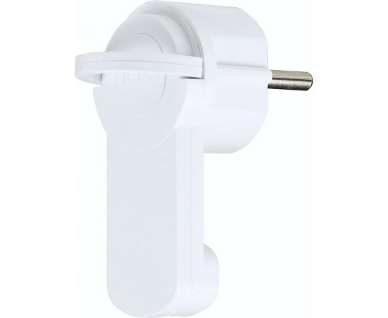 Электрическая плоская вилка Alfa со скрытой ручкой с заземлением, ABS-пластик, 16А, 250В 30100059 – изображение 2