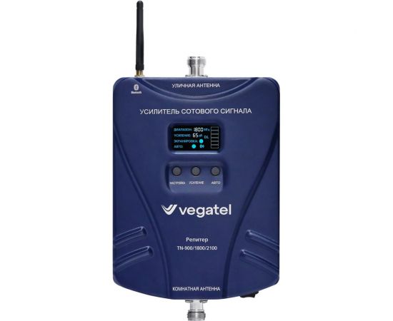 Усилитель сотовой связи и интернета Vegatel комплект TN-900/1800/2100 2G, 3G, 4G и антенна MultiSet R91776 – изображение 2