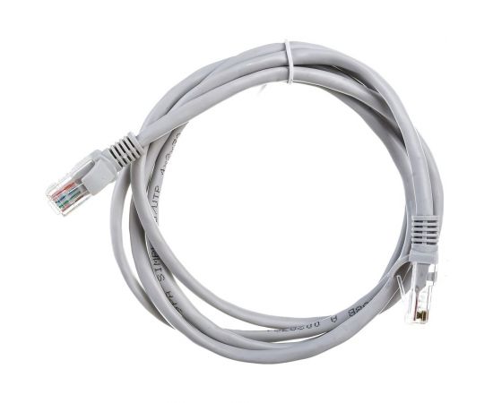 Патч-корд ЭРА Simple PC-1.5U-A U/UTP категория 5e, длина 1,5 метра, неэкранирован, серый, Б0051371 – изображение 2