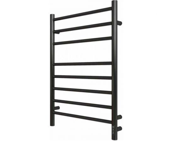 Электрический полотенцесушитель GROIS с/т черный матовый Laura GR-132 500x800 RAL 9005 П8 R – изображение 3