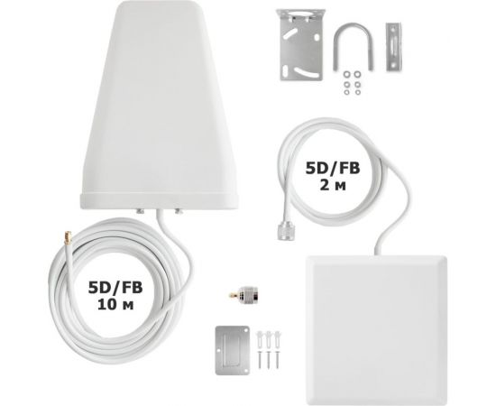 Комплект: репитер сотовой связи/усилитель сотовой связи и интернета VEGATEL Titan-1800/2100 (LED) 2G, 3G, 4G R10151 – изображение 3