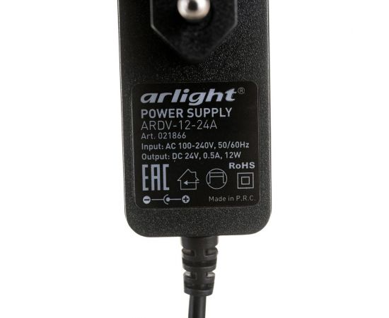 Блок питания Arlight ARDV-12-24A 24V, 0.5A, 12W Аркон 021866 – изображение 4