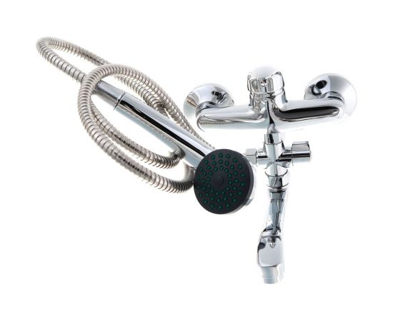 Смеситель для ванны LEDEME картридж диаметр 40 мм, длинный излив L30S, силумин L2138-B 89253 – изображение 5