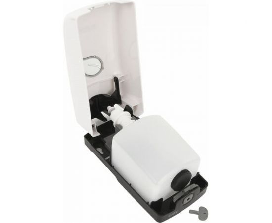 Диспенсер для жидкого мыла ЛАЙМА PROFESSIONAL ECO наливной, 1 л, белый, ABS-пластик 606551 – изображение 5