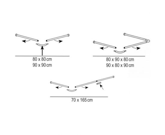 Универсальная штанга RIDDER алюминий 59510 – изображение 5