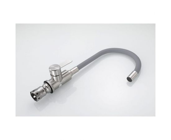 Смеситель для кухни MYNAH с гибким силиконовым изливом, керамический картридж M58301R1 – изображение 7