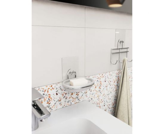 Мыльница для ванной Kleber настенная на силиконовом креплении пластиковая Lite KLE-LT036 – изображение 8