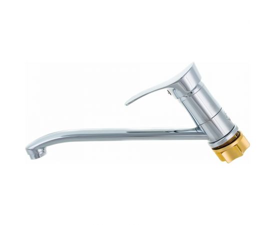 Смеситель для кухни Potato с длинным изливом, крепление гайка P49214 