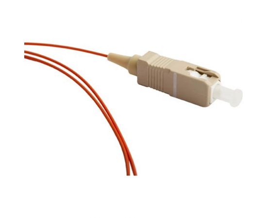 Пигтейл Hyperline FPT-B9-62-SC/PR-1M-LSZH-OR волоконно-оптический MM 62.5/125, SC, 1 м, LSZH 27869 