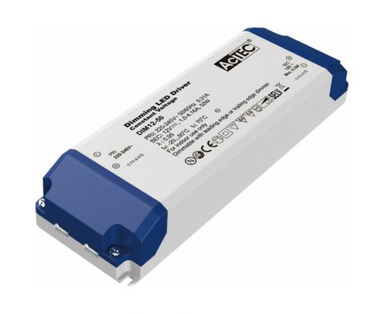 Блок питания AcTEC 12В, 100Вт, IP20, 2.7…8.3A, димм., Triac, 210x67x34мм DIM12-100 
