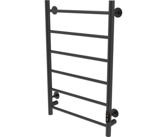 Электрический полотенцесушитель TERMOsmart Премьер 500x800 мм, 6 перекладин, черный матовый PR50/80BKE 