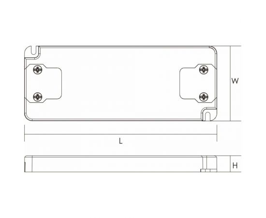 Блок питания AcTEC 24В, 30Вт, IP20, 1.25A, 155x53x16мм UT24V/30W – изображение 2