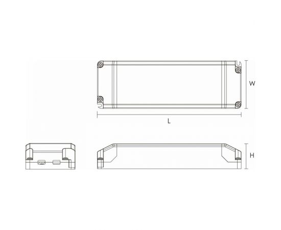 Блок питания AcTEC 12В, 100Вт, IP20, 2.7…8.3A, димм., Triac, 210x67x34мм DIM12-100 – изображение 2