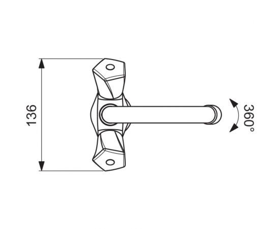 Смеситель для умывальника, R-излив VIDIMA Видима Лайф BA358AA – изображение 2