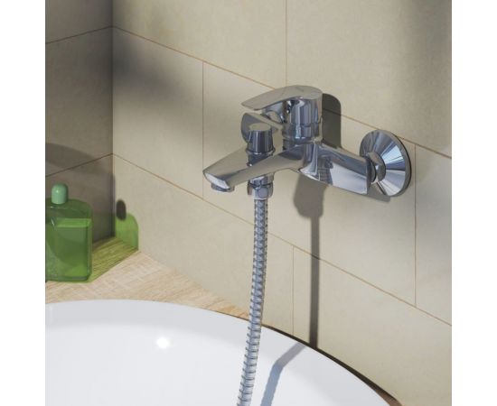 Смеситель для ванны с керамическим дивертором IDDIS Ray RAYSB02i02WA – изображение 2