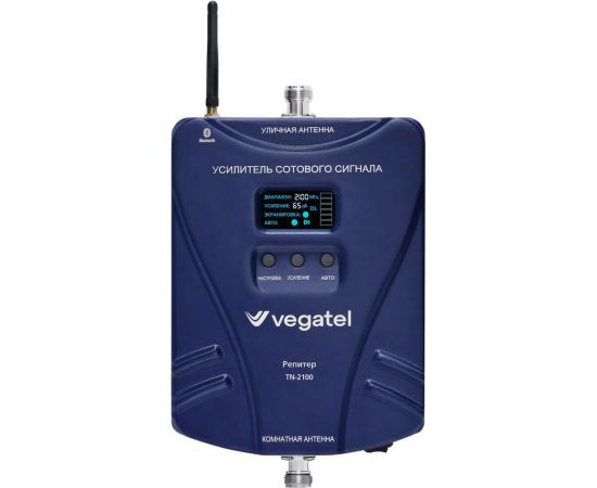 Усилитель сотовой связи и интернета Vegatel комплект TN-2100 3G, 4G и антенна MultiSet R91806 – изображение 2