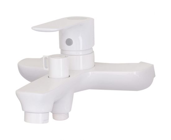 Смеситель для ванны Orange Aristo M19-100w белый – изображение 3