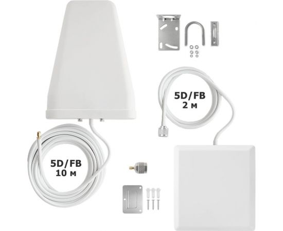 Усилитель сотовой связи и интернета Vegatel комплект TN-2100 3G, 4G и антенна MultiSet R91806 – изображение 3