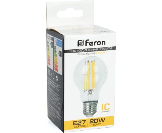 Cветодиодная лампа FERON LB-620 E27 20W 2700K, 38245 – изображение 5