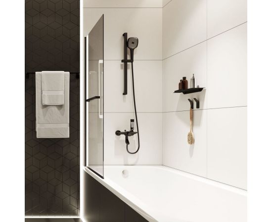 Смеситель для ванны IDDIS Shelfy с управлением Push Control, черный матовый SHEBLBTi02WA – изображение 7