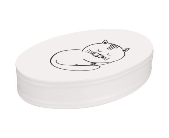 Мыльница Fora Happy Cats настольная, керамика FOR-HC036 