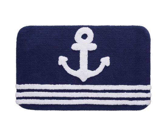 Коврик Fora для ванной комнаты, хлопковый, Royal Navy FOR-RN050 