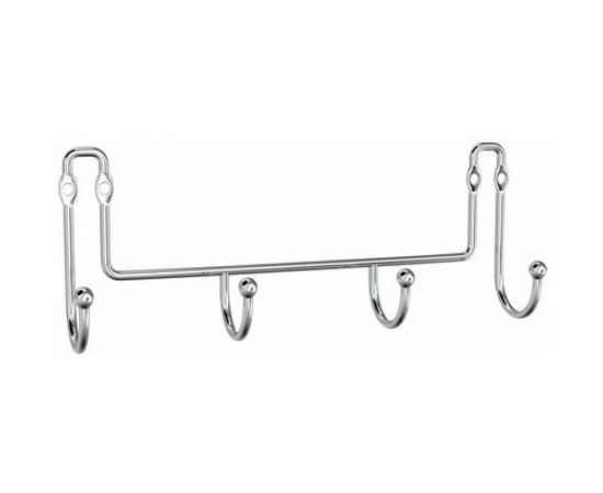 Планка с 4 крючкамиа FORA "fresh" хром FOR-FR004CR 