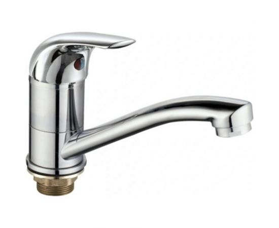 Одноручный смеситель для умывальника Juguni с гибкой подводкой 0402.940C 