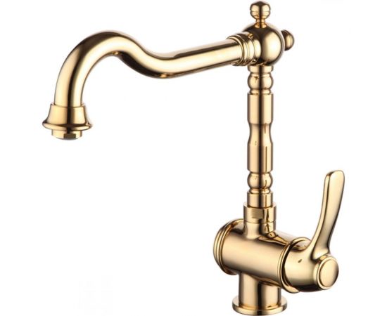 Смеситель для кухни желтое золото IDDIS Oldie OLDYGL0i05 