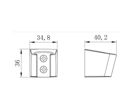 Настенное фиксированное крепление для лейки Lemark LM8082C – изображение 2