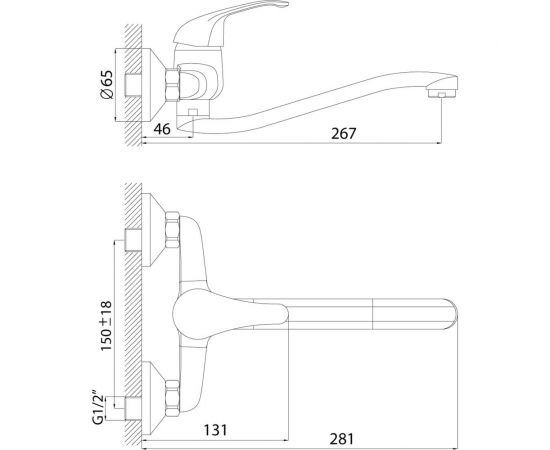 Смеситель для кухни Rossinka A35-24 – изображение 2