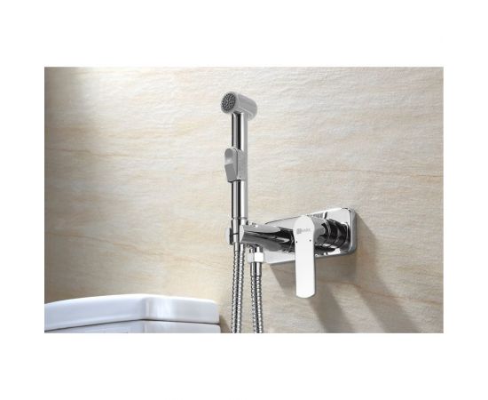 Встраиваемый смеситель с гигиеническим душем Lemark Plus Grace LM1519C – изображение 2