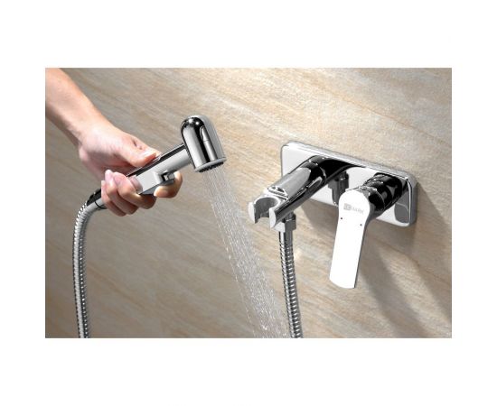 Встраиваемый смеситель с гигиеническим душем Lemark Plus Grace LM1519C – изображение 3