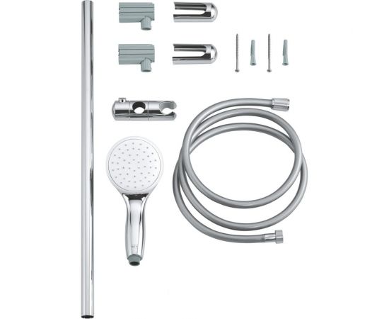 Душевой гарнитур GROHE Tempesta New I, душевая штанга 600 мм 27853001 – изображение 3