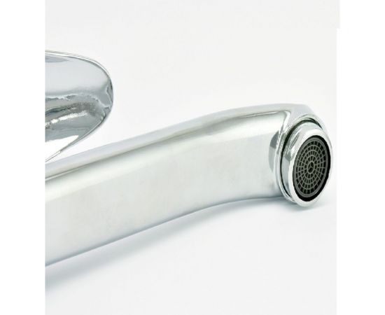 Одноручный смеситель для умывальника Juguni с гибкой подводкой 0402.940C – изображение 4