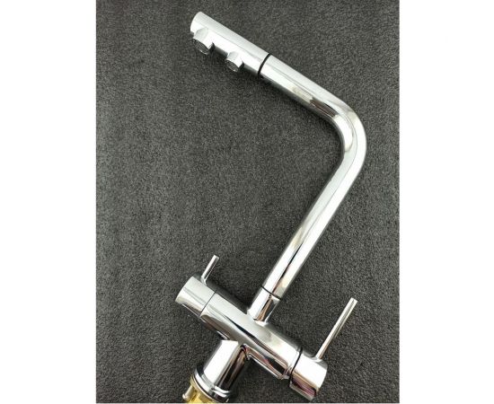 Смеситель для кухонной мойки OUTE с отдельным выходом под фильтр T610003B – изображение 4