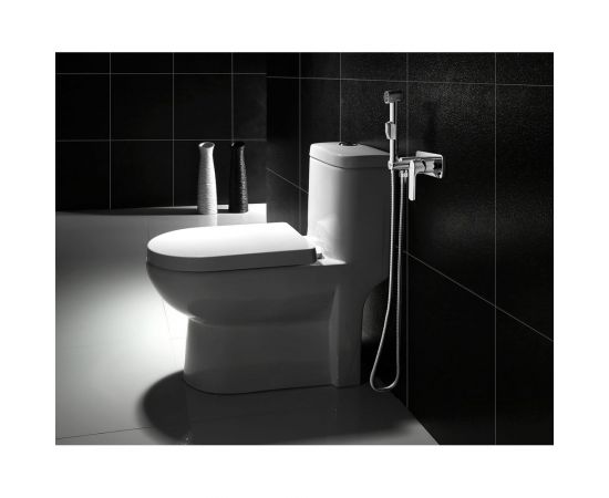 Встраиваемый смеситель с гигиеническим душем Lemark Plus Grace LM1519C – изображение 4