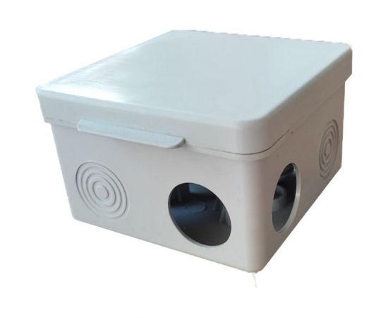 Распаячная коробка УРАЛ ПАК для открытой проводки 80х80х50мм IP54 КО-52117080-100 