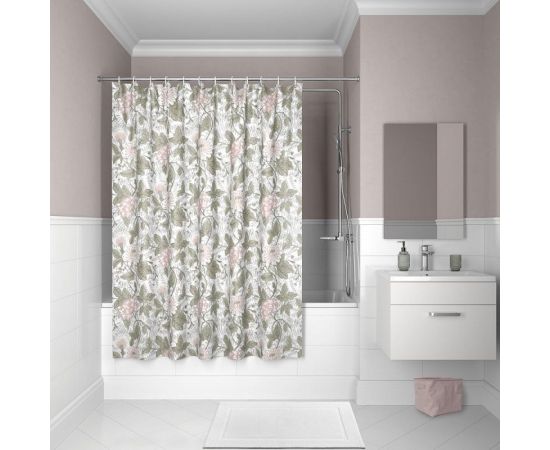 Штора для ванной комнаты IDDIS 200*180 см, полиэстер, D05P218i11 